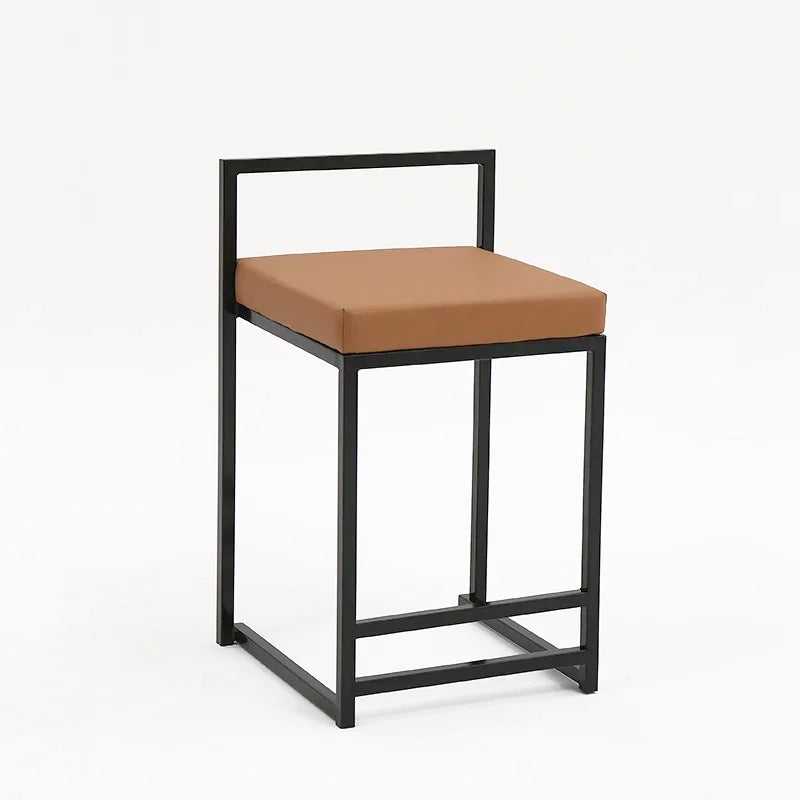 Reinforce Counter Bar Stool Metal Nordic Design European