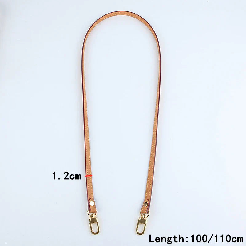 Cow Leather Bag Strap Women Handbag Handle Shoulder