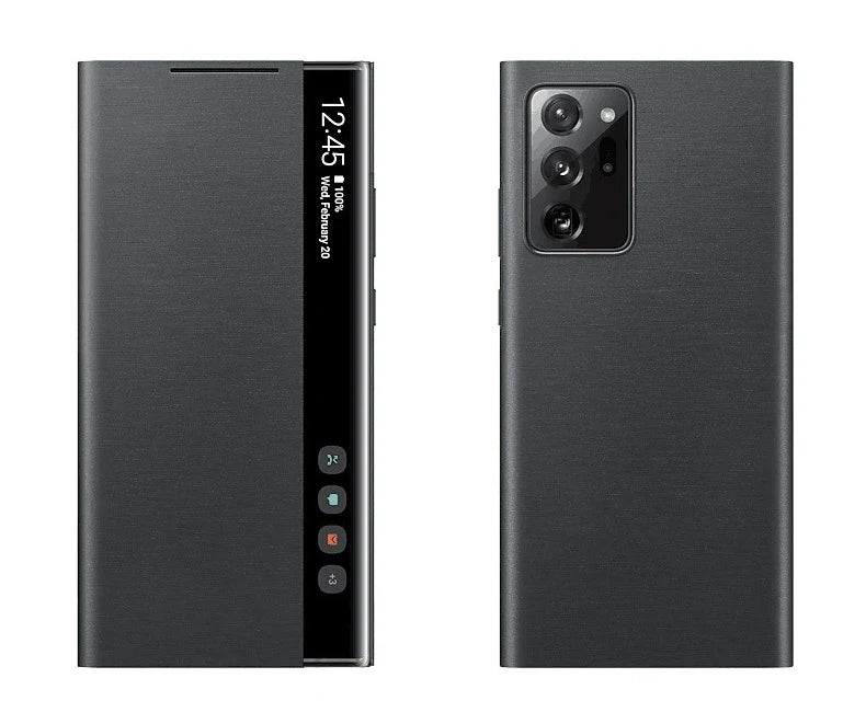 Smart Flip-Free Answering Mirror Phone Case For Samsung