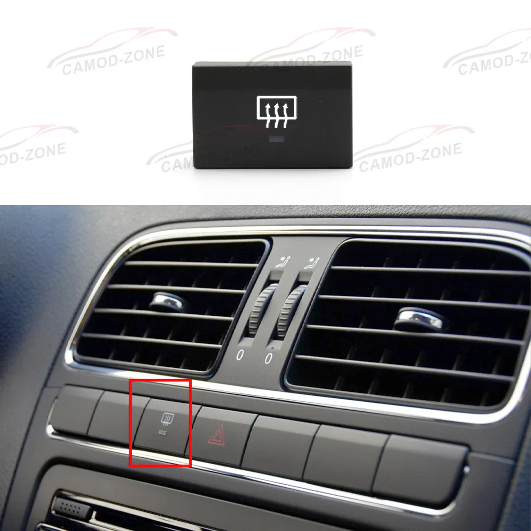 OEM Blank Button Emergency Light Switch Button For