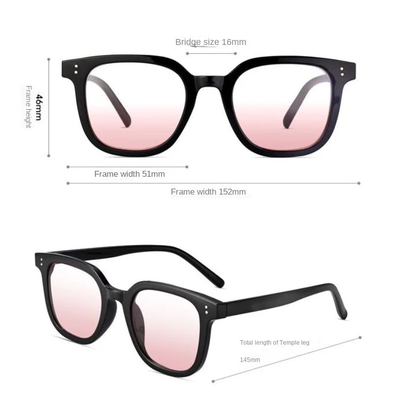 New Fashion Design Gradient Colorful Sunglasses Summer UV