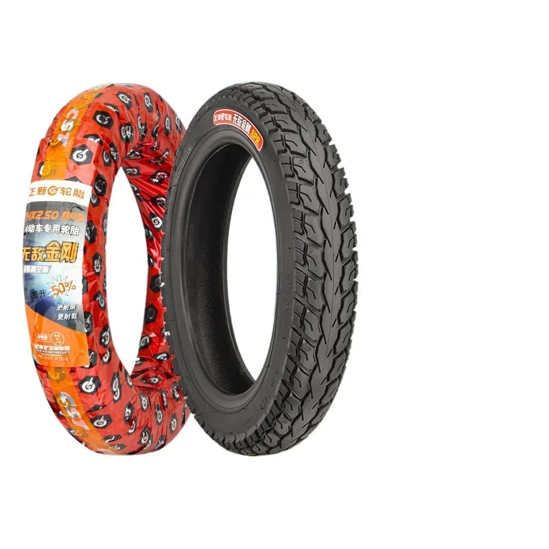 New CST 14X2.125 14x2.50 Tyre 14 Inch Tubeless Tire for Electric Bicycle Wear-resistant tire