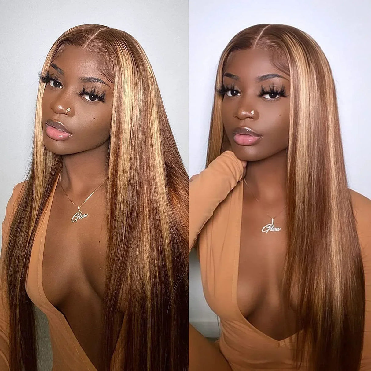 Highlight Ombre 13x4 13x6 HD Transaprent Lace Front