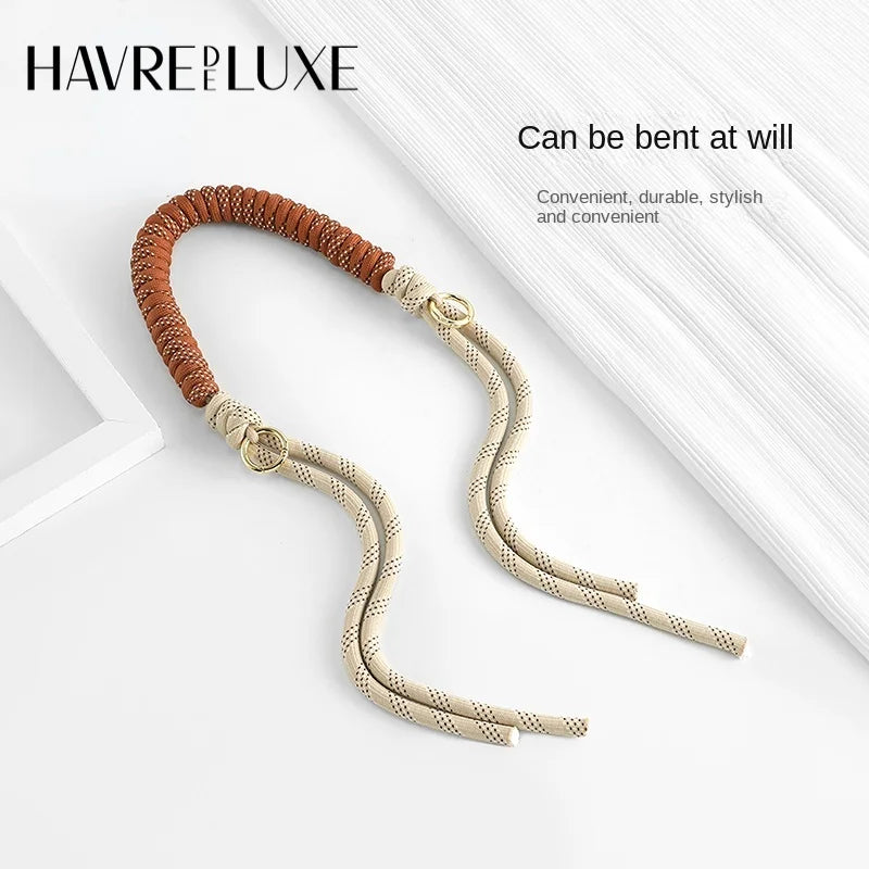 Bag Strap For longchamp Mini Bag Woven Strap