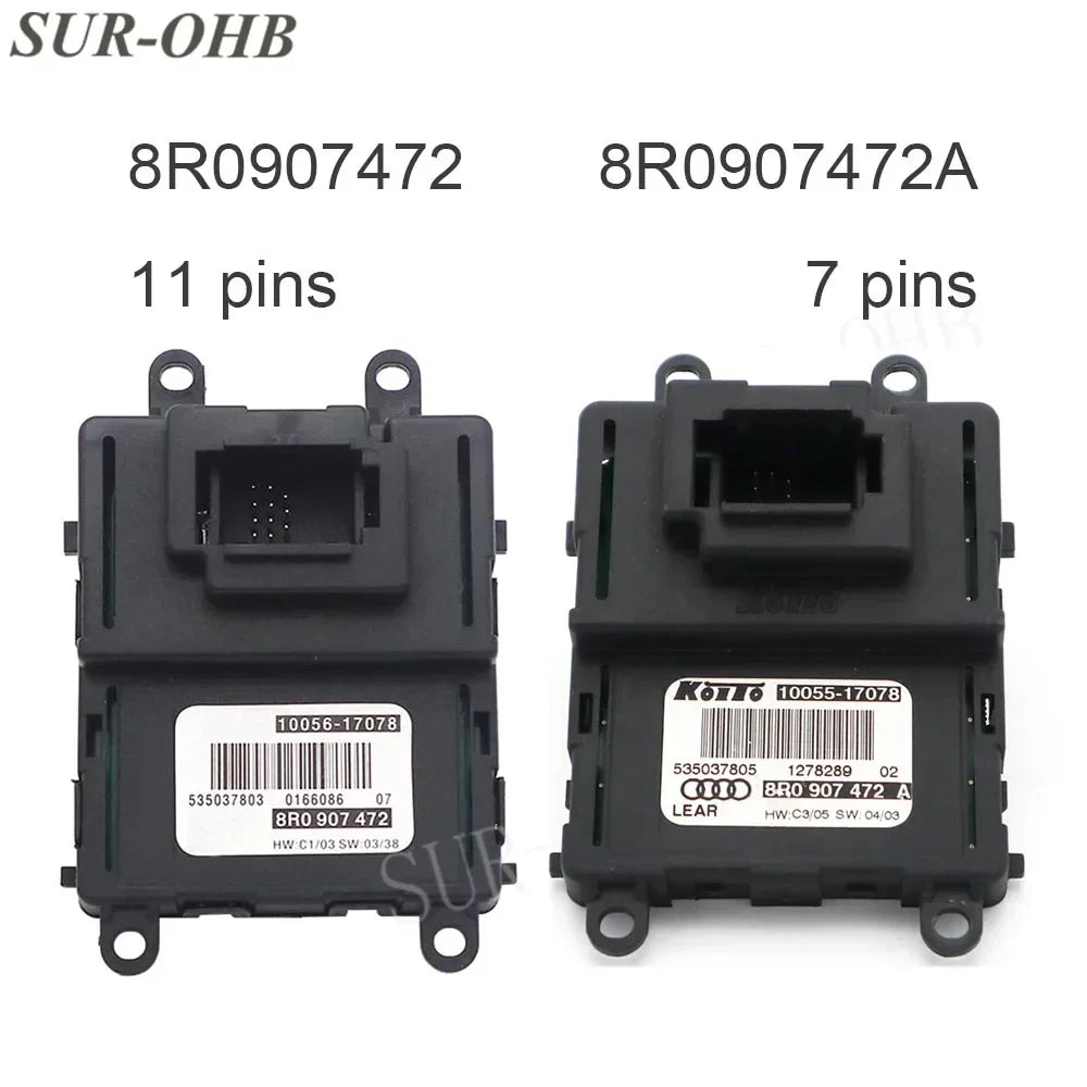 LED Headlights DRL Power Supply Control Module for Audi Q5 (10056-17078, 8R0907472A)