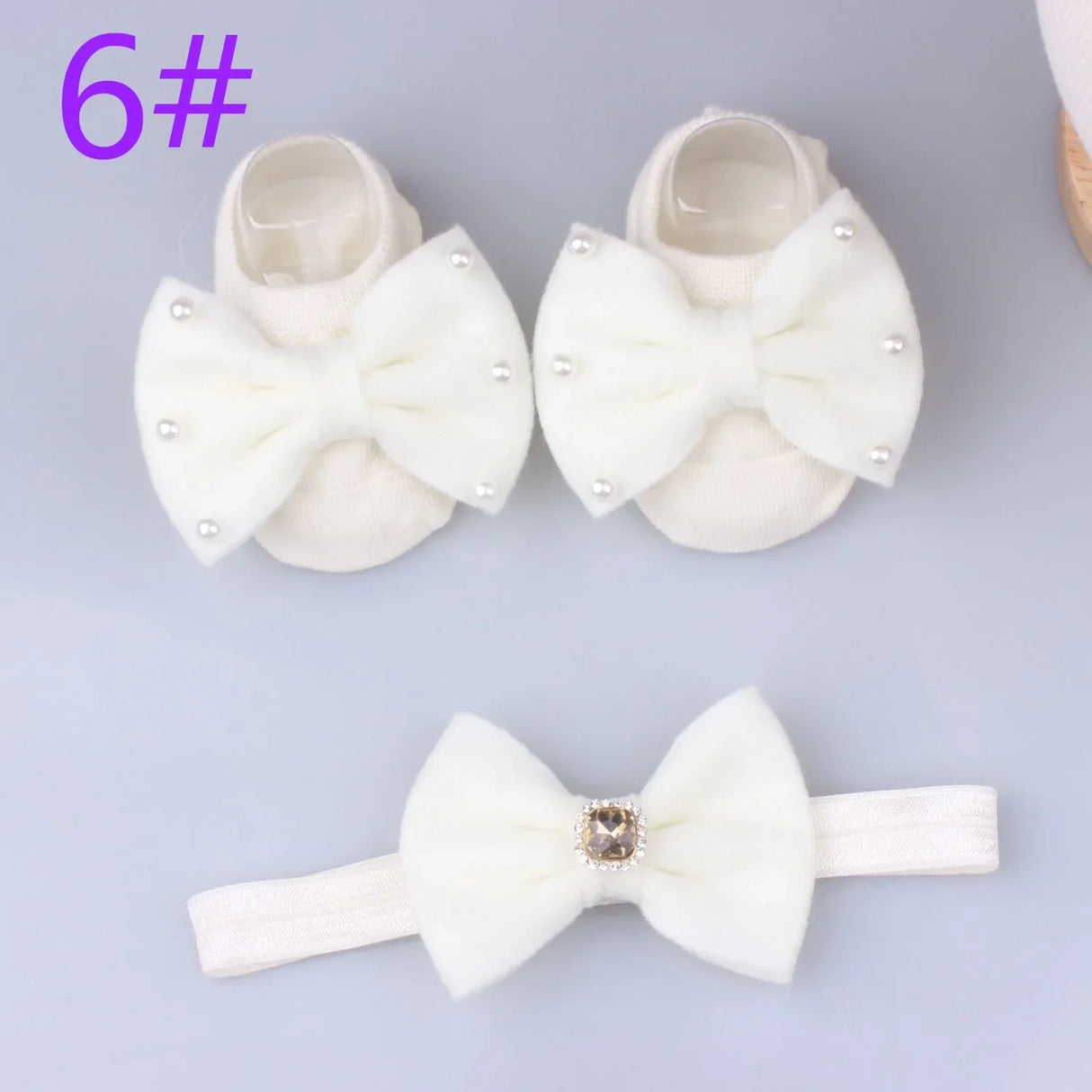 1 Set Cute Gift Bow Flowers Baby Girls