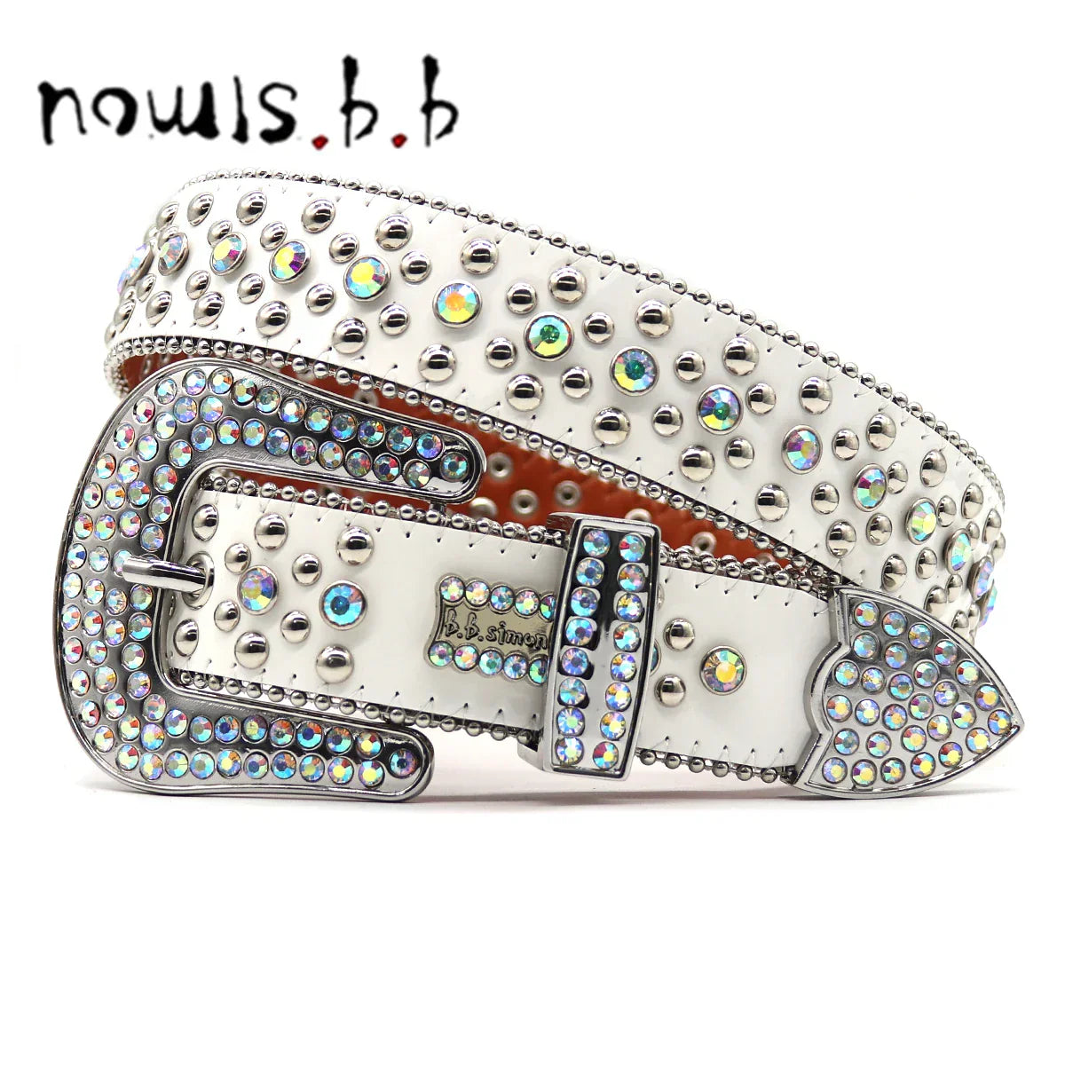 NOWISBB Y2K Rhinestones Belts Quality Western Cowgirl Cowboy