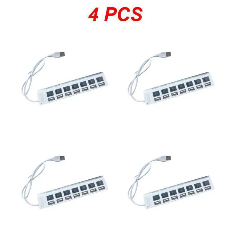 1~8PCS USB Hub USB 2.0 Hub Multi USB