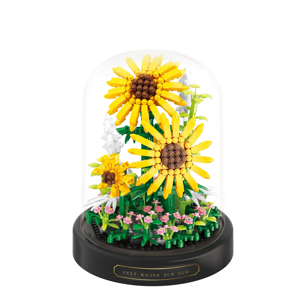 Diy Micro Flower Building Blocks Mini Bricks Particles
