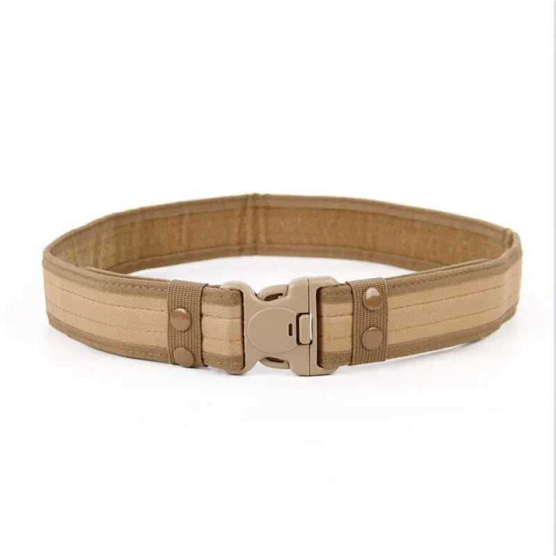 New Plastic Buckle Men Canvas Lengthened Thickened Tactical