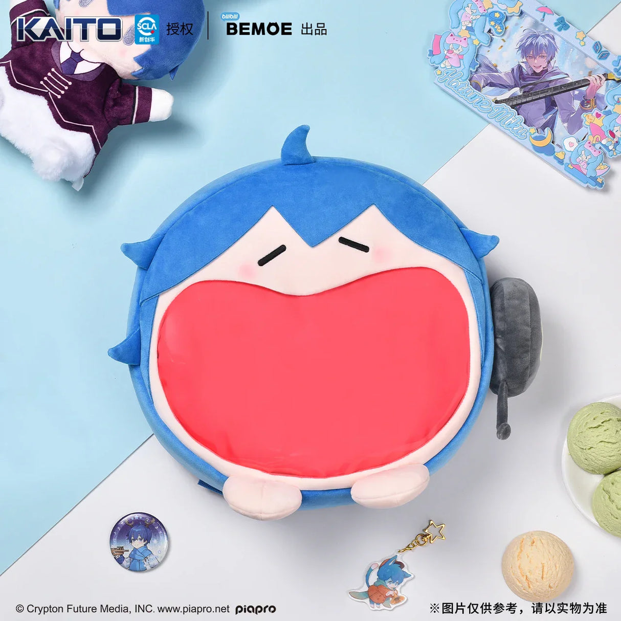 Original Bemoe Vocaloid Kaito Anime Itabag Cosplay Ita