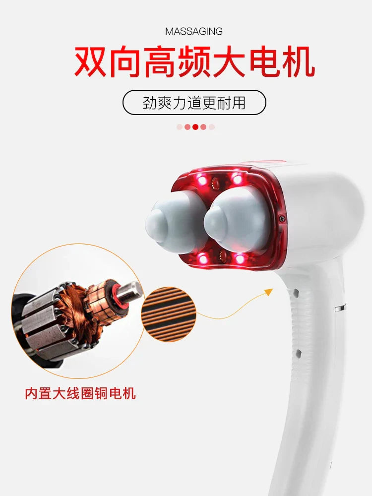 Cervical Spine Waist Back Double-Head Massage Stick Leg