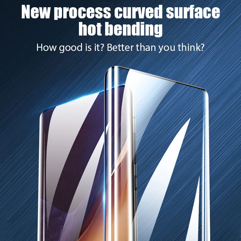 4Pcs 9D Full Cover Tempered Glass for Samsung