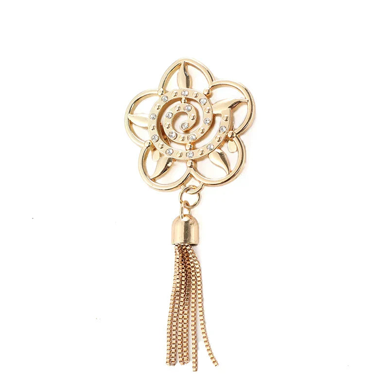 Exquisite Metal Buckle Clasp Bag Purse Hat Decor