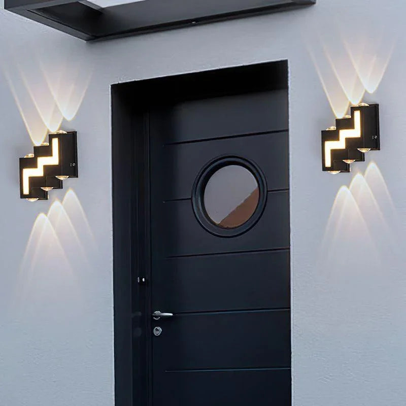 Creative Design Dual Head Luminous Porch Light Outdoor