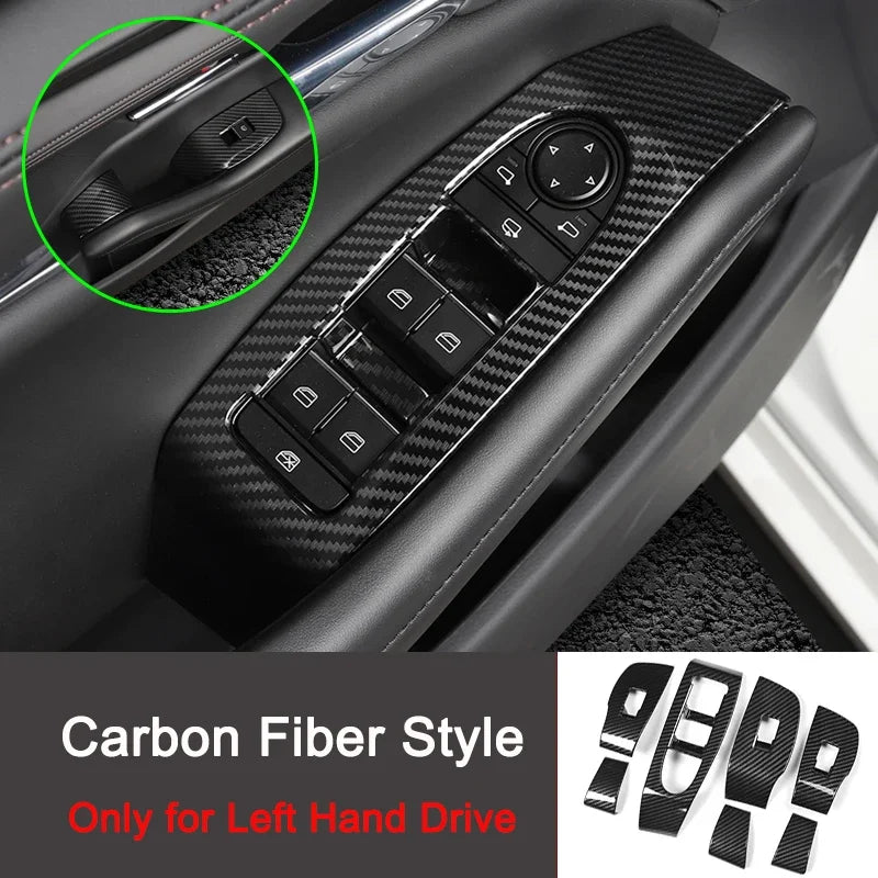 Car Window Glass Lift Switch Button Cover Trim