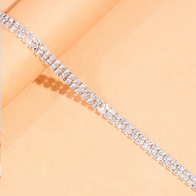 Stonefans Fashion Rhinestone Glasses Chain Long Strap