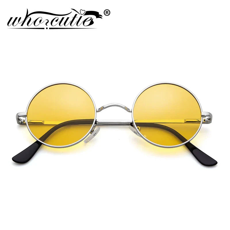 Round Sunglasses Men Polarized UV400 High Quality Brand