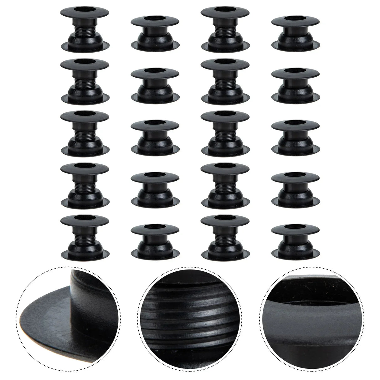 10 Pairs Foosball Accessories Universal Rod Bearings Soccer