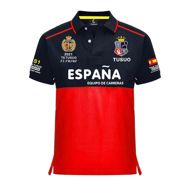 Summer High Quality Embroidery Polo Shirt Men Business