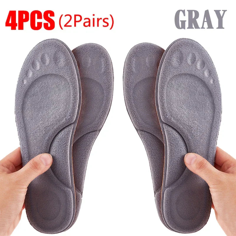 PU Feet Sole Soft Orthopedic Sport Insoles for