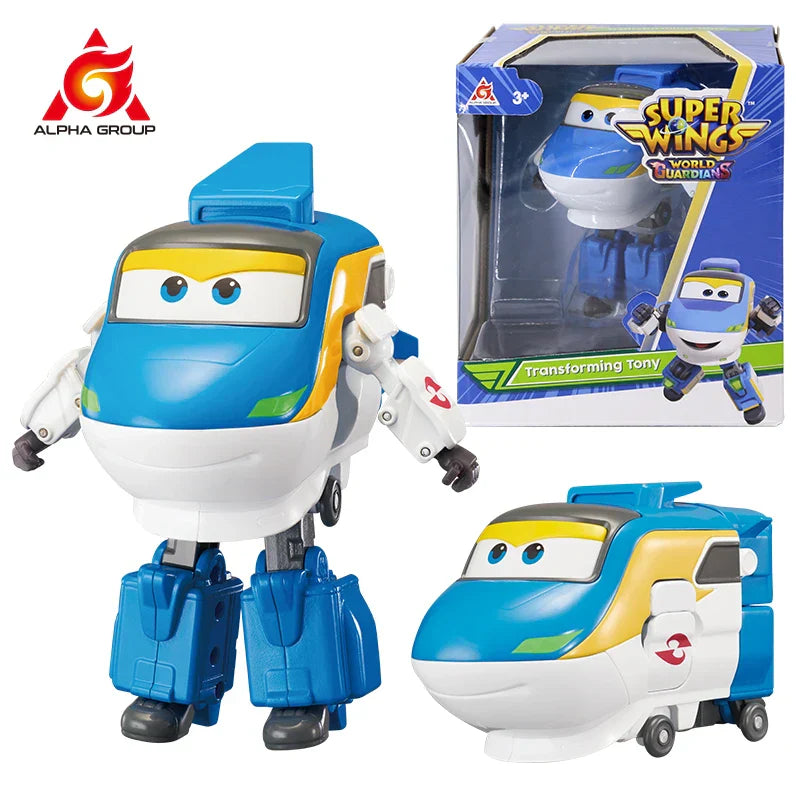 Super Wings 5 Inches Transforming Jett Dizzy Donnie