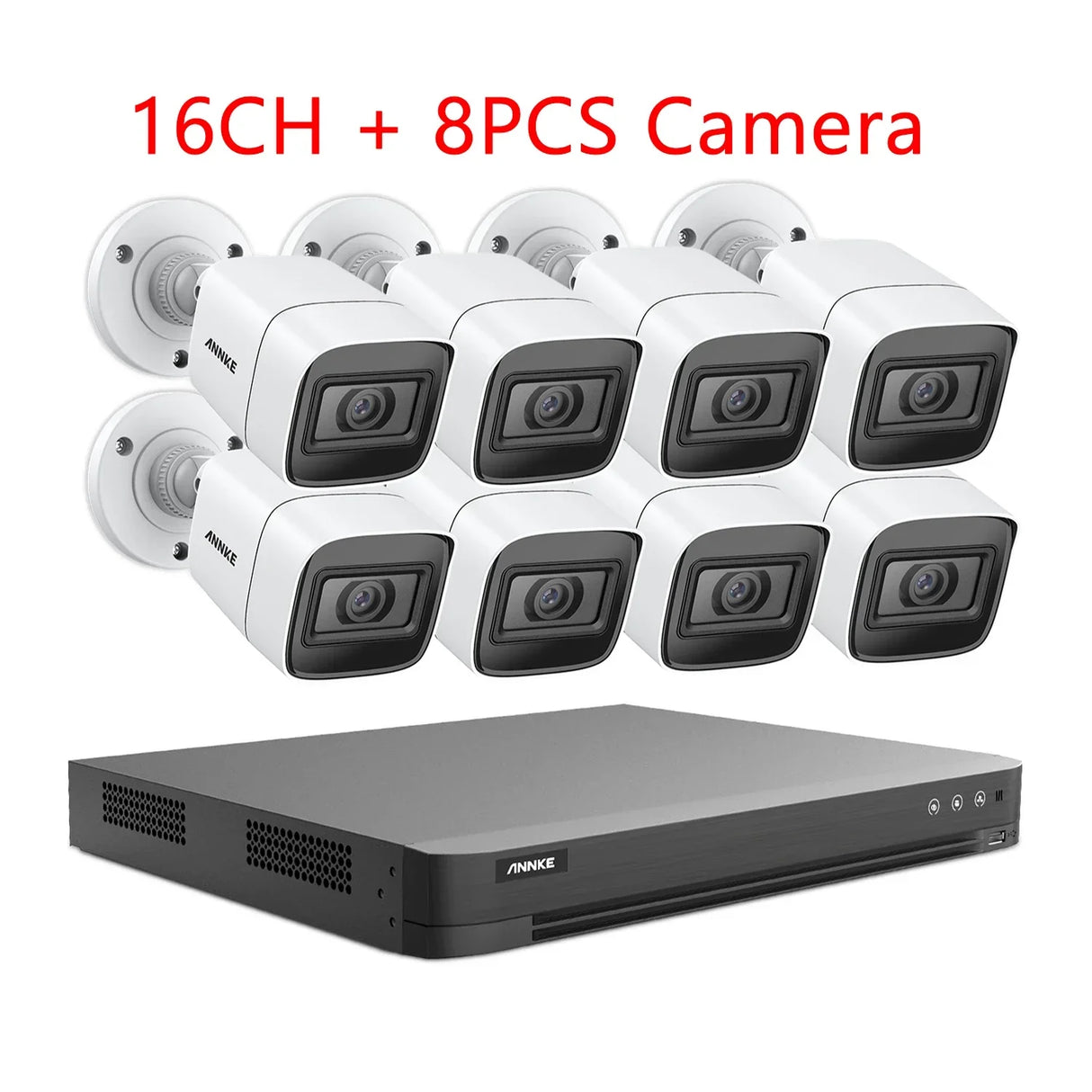 ANNKE 16CH 8MP POE NVR Kit Security Camera