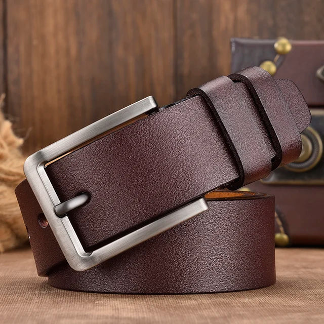 Men Belt Male High Quality Leather Belt Men