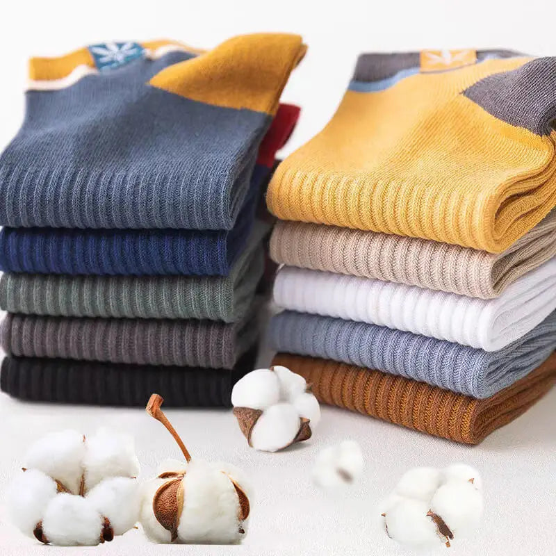 10Pairs Men's Spring Summer Sports Thin Socks Breathable