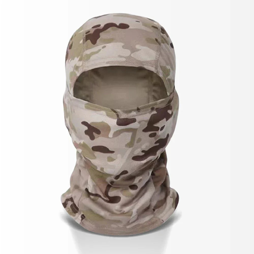 Tactical Camouflage Balaclava Hat Motorcycle Face Mask Lycra