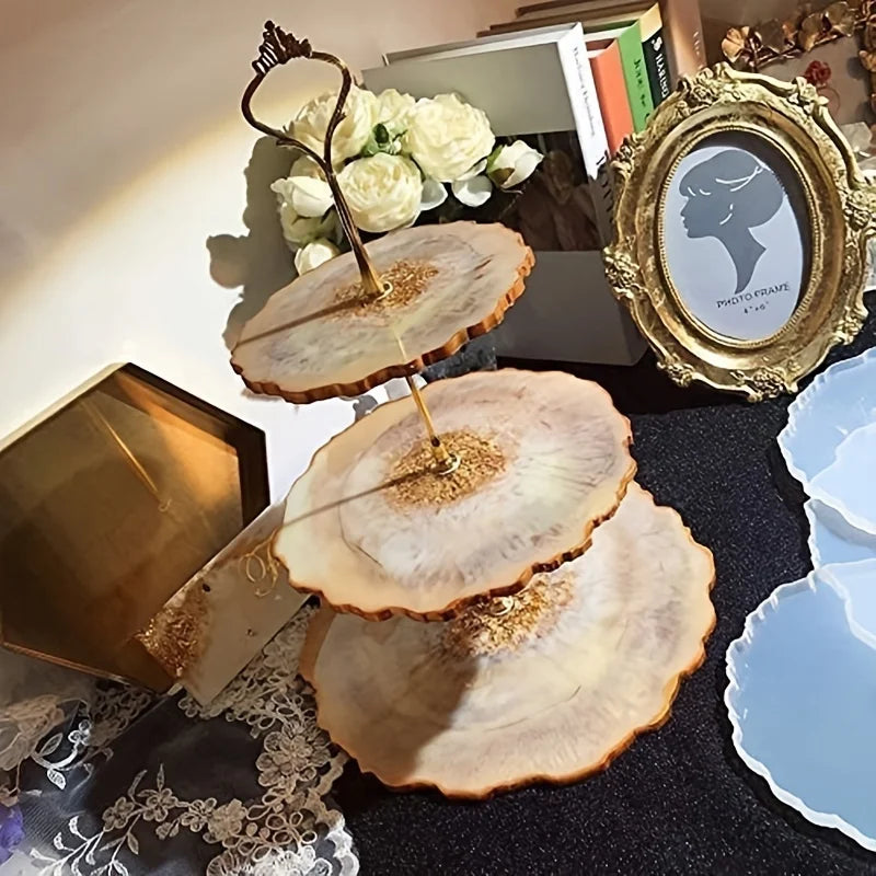 Thick Cake Stand Molds for Resin Epoxy Resin