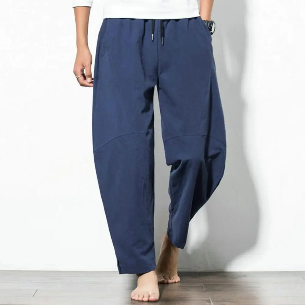 Harem Pants New Men's Cotton Linen Loose Pants