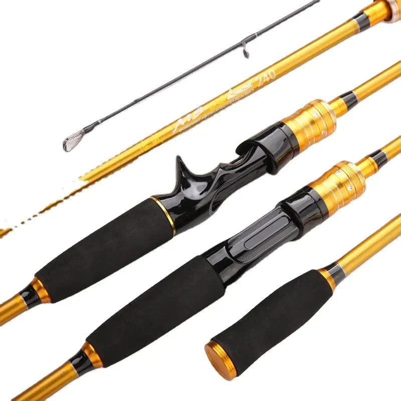 1.65m 1.8m Fishing Rod Carbon Fiber Spinning/Casting Fishing