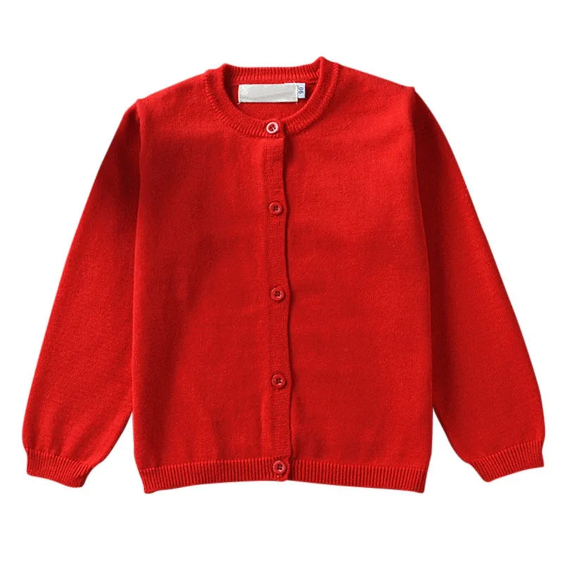 Autumn Kids Sweater Coat Baby Warm Knitwear Children