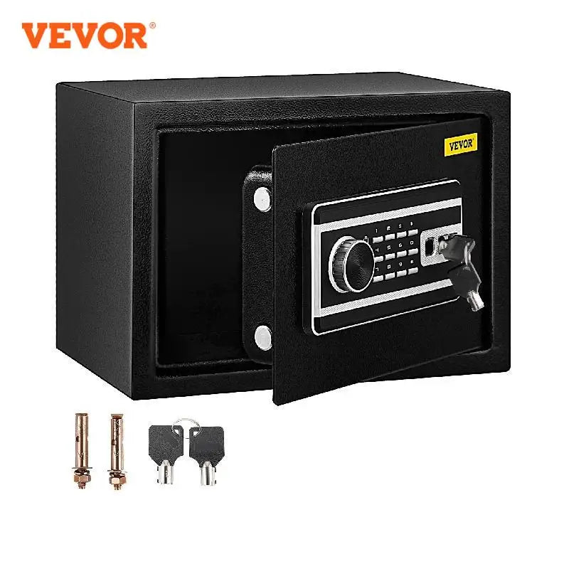 VEVOR Fingerprint Locks Safe Deposit Box 0.8/1.7/2.1 Cubic