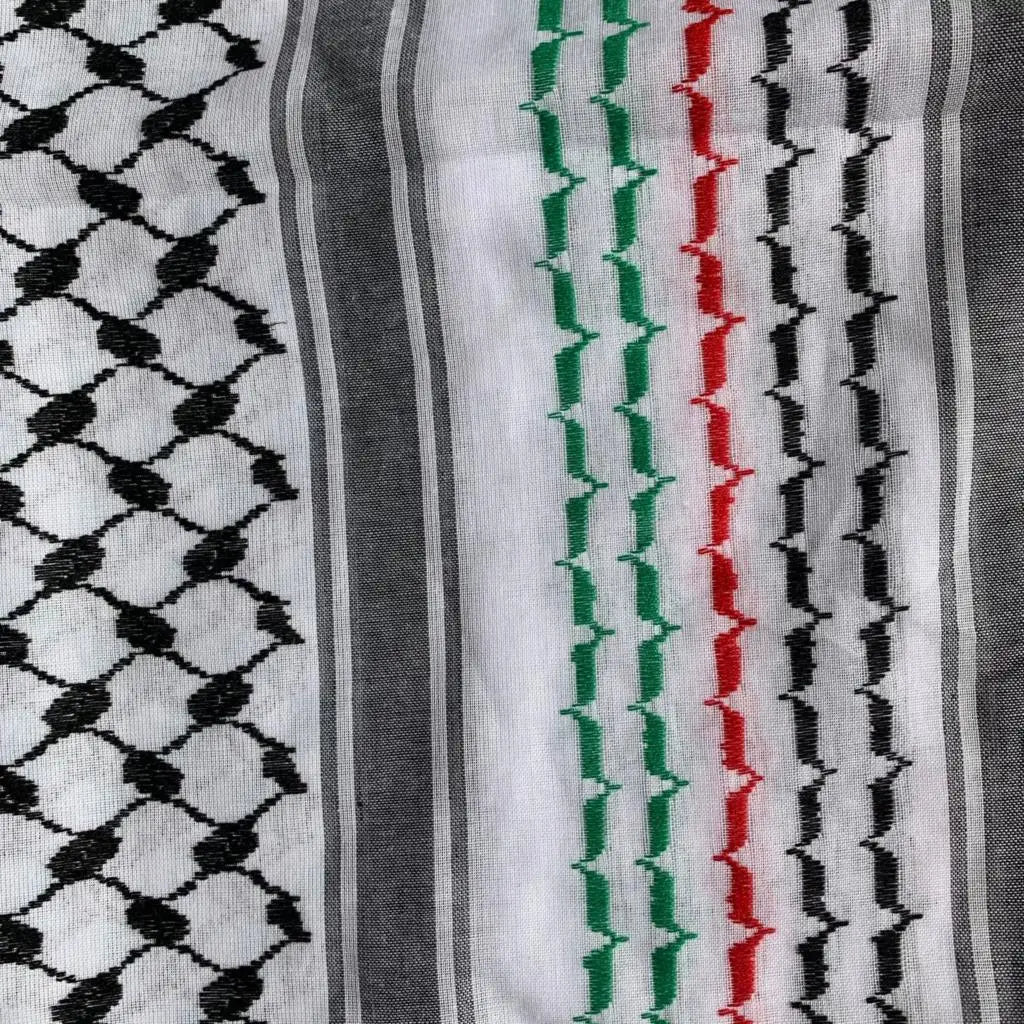 New 125cm Colorful Plaid Muslim Hijab Tactical Desert