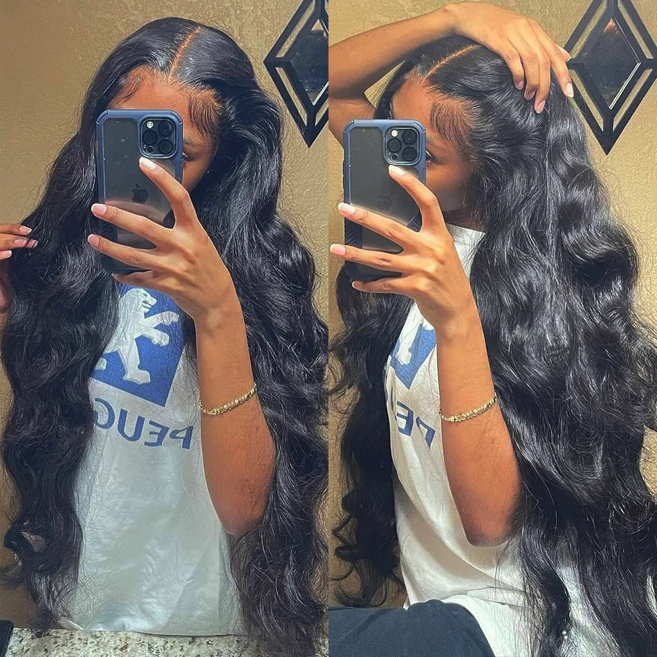 30inch 13x4 Body Wave Lace Front Wig Human