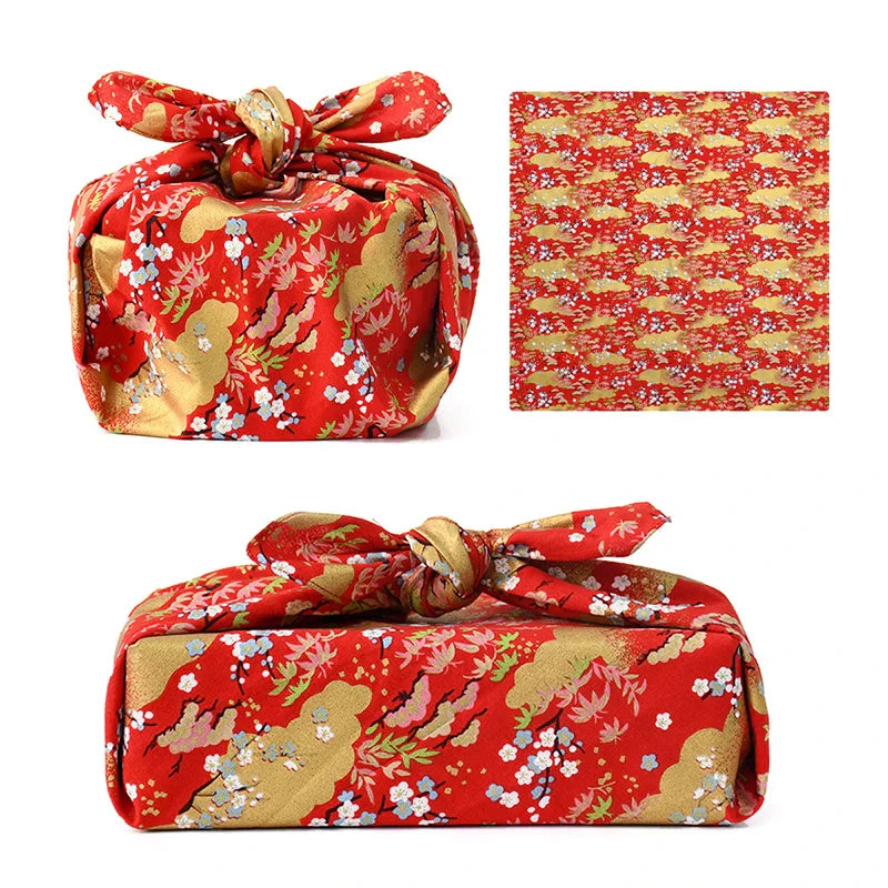 70x70cm Japanese Handkerchief Furoshiki Bento Wrapping Cloth Concise
