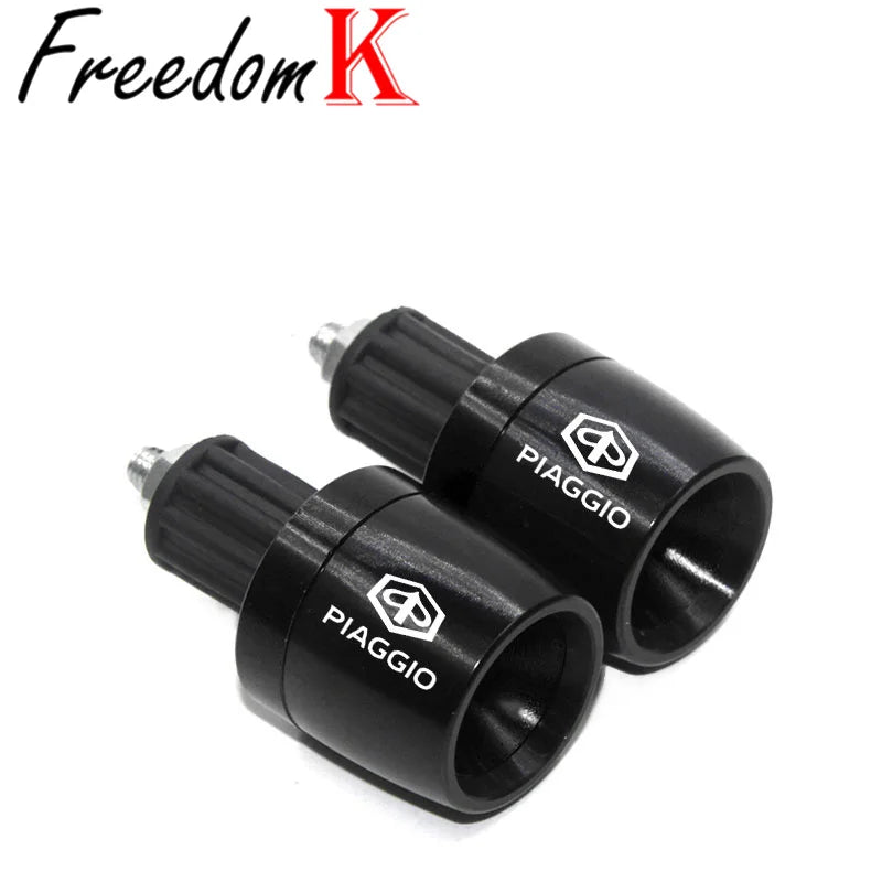 22mm Motorcycle CNC Handlebar Bar Ends for Piaggio