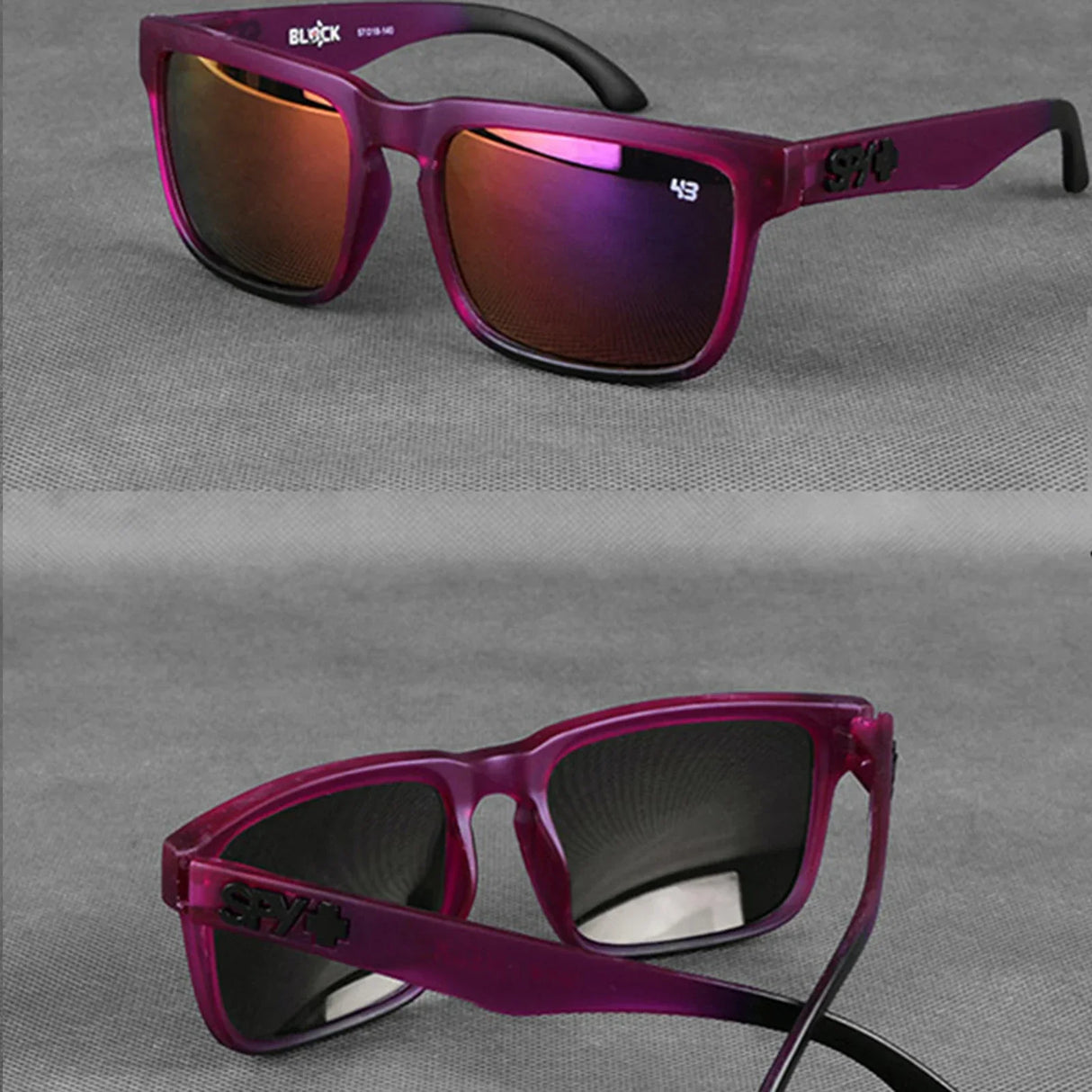 40 PCS KEN BLOCK Coloured Sunglasses Men Women