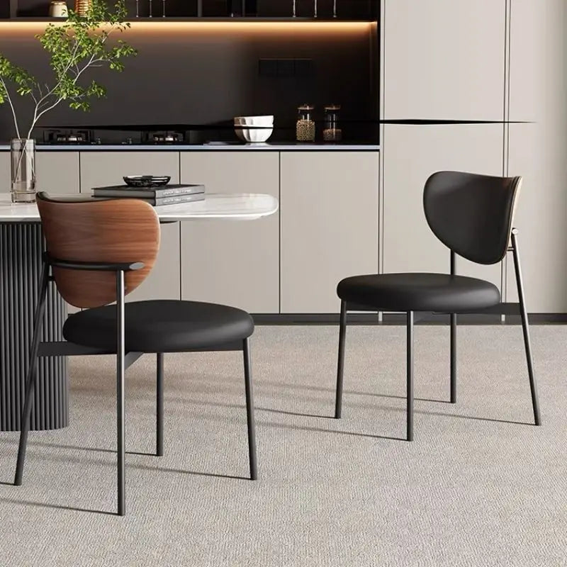 Italian-Style Light Luxury Dining Chair Home Minimalist Nordic
