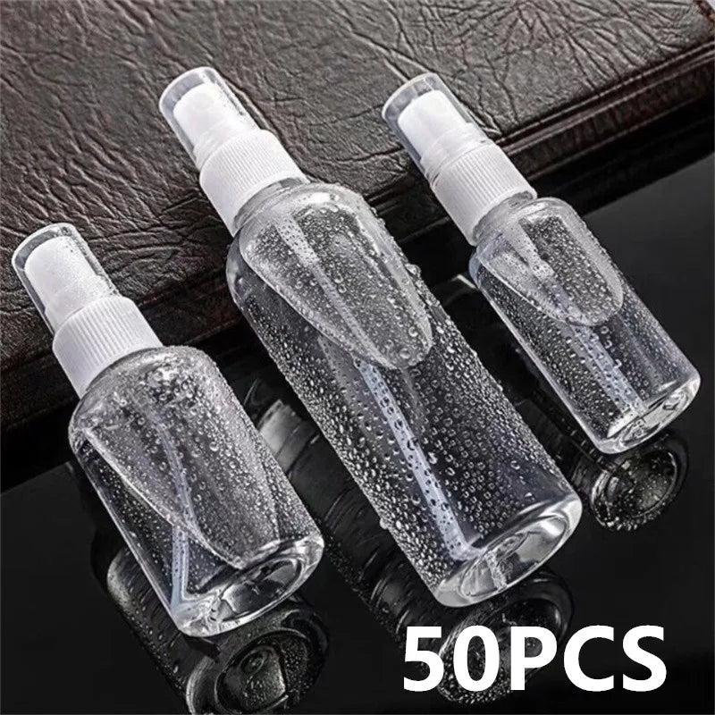 50PCS 10ml 20ml 30ml 50ml Clear Refillable Bottle