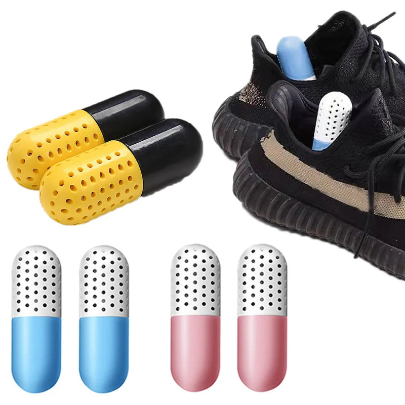 2pcs Shoes Deodorizer Capsules for Sneaker Gym Bag