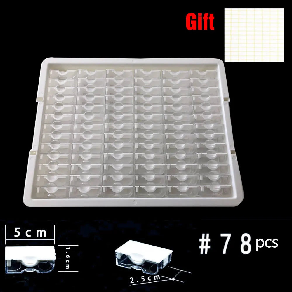 5D Diamond Painting Embroidery Accessories Tool Storage Box