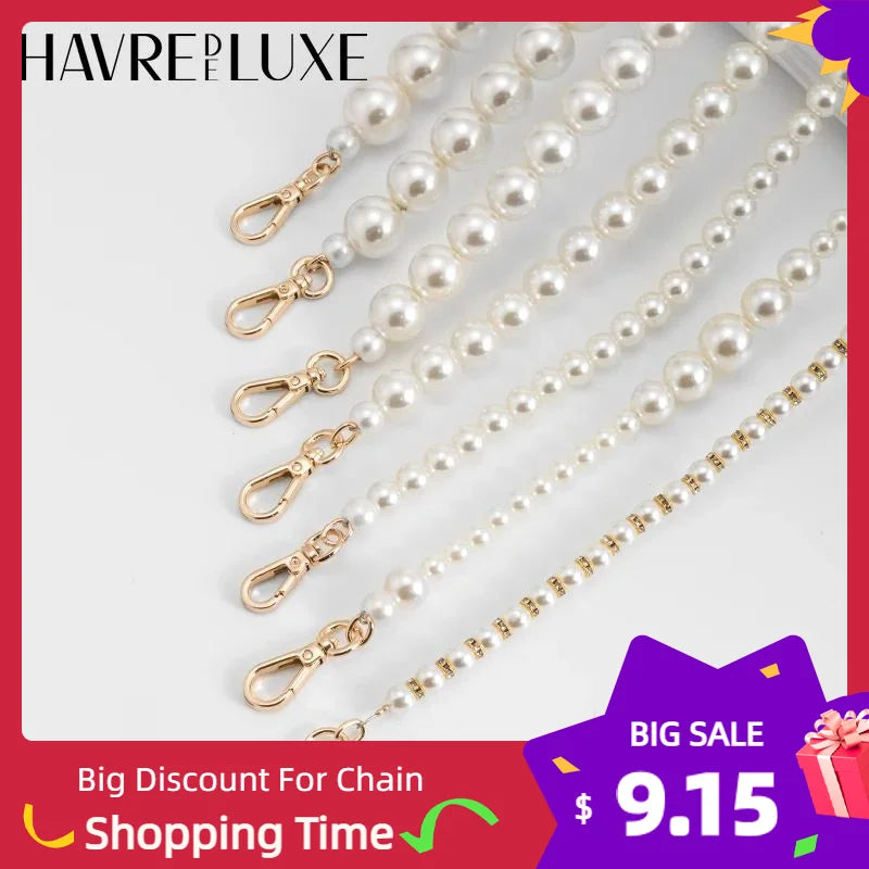 Pearl Chain Accessories Small Fragrant Wind Bag Messenger