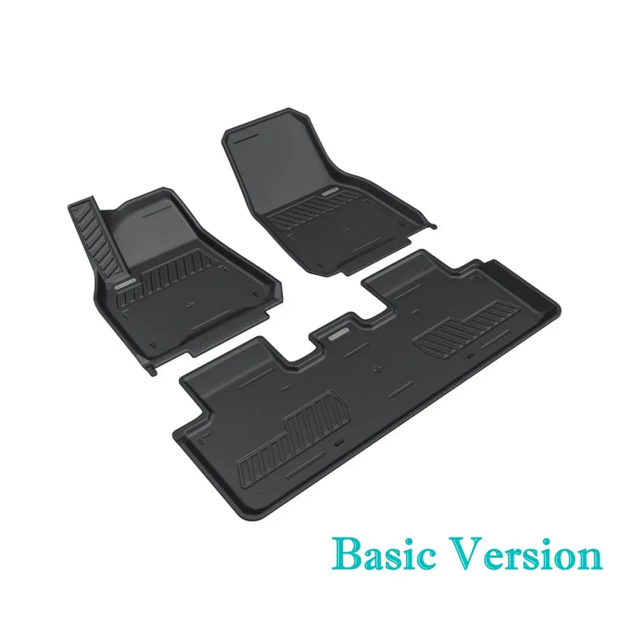 HALO BLK Car Floor Mats Compatible with Tesla