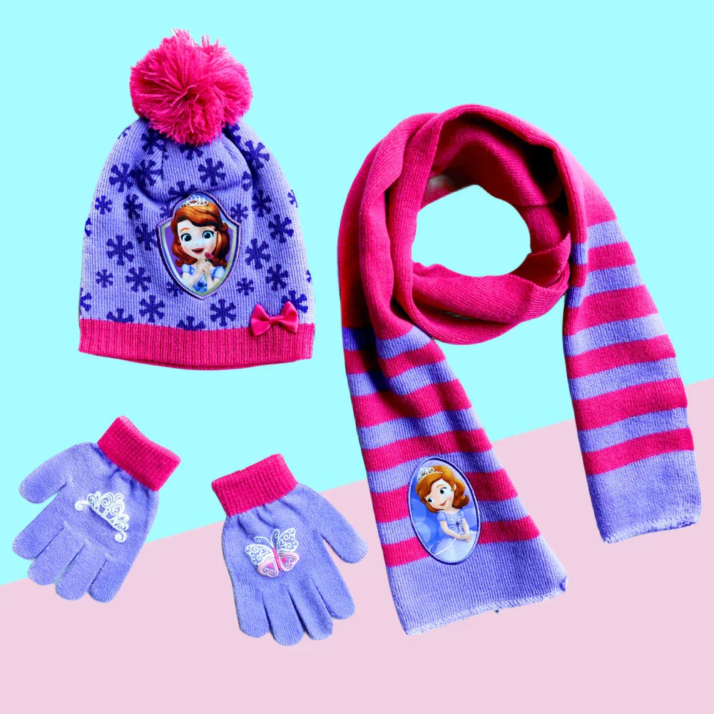 New Autumn Winter Children Hat Elsa Classics Disney