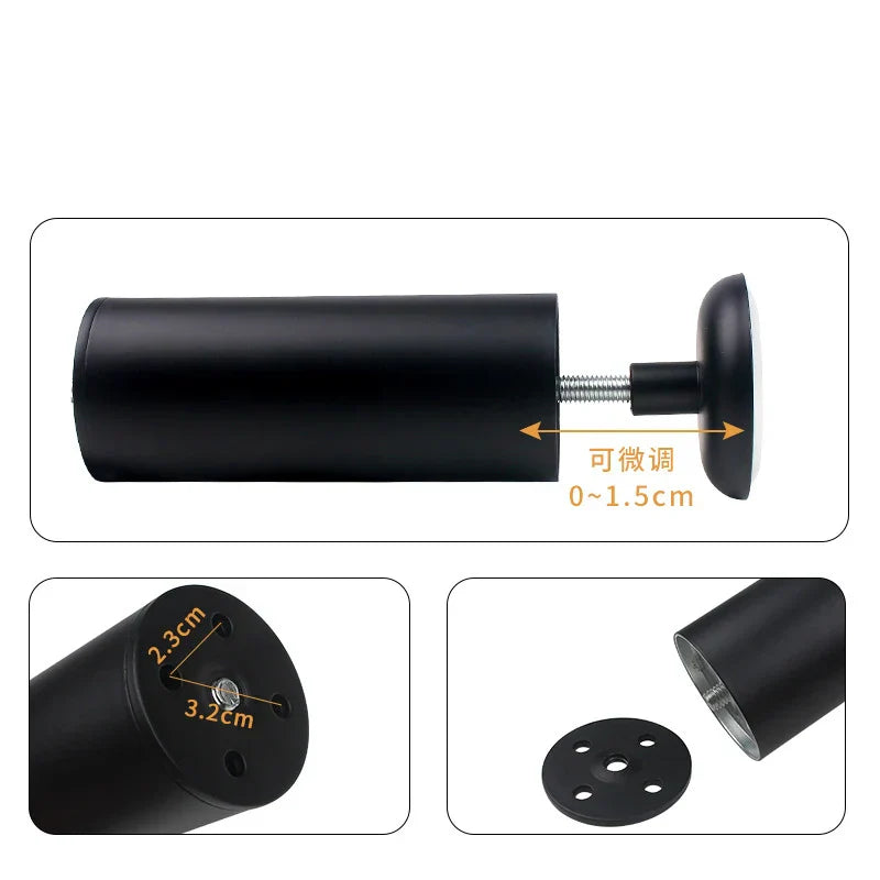 Adjustable Legs Bed Foundation & Frame Metal Legs