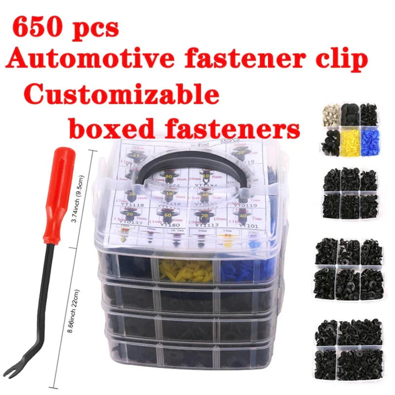 Car Clips Fastener Screws Bumper Interior Decoration Auto