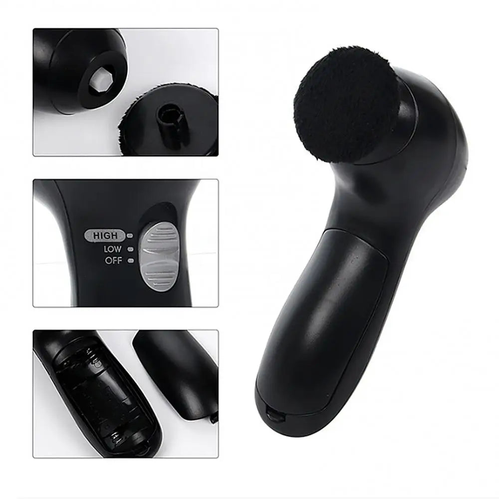 Shoe Brush Electric Shoes Shine Tool Kit Dust